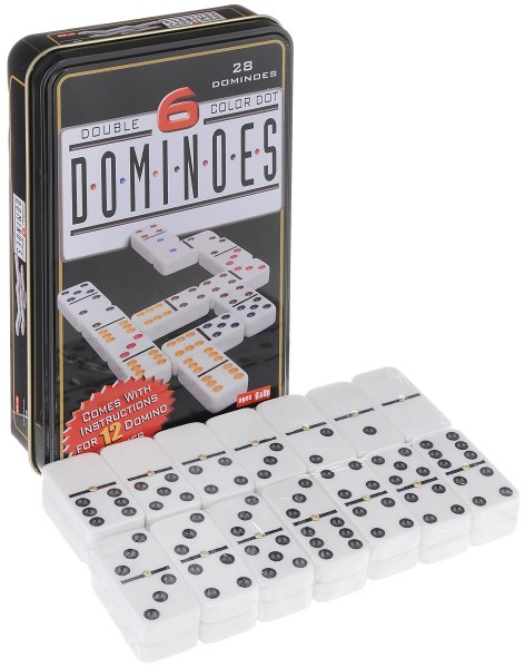 Brettspiel "Domino" metal Box / Домино в металлической упаковке